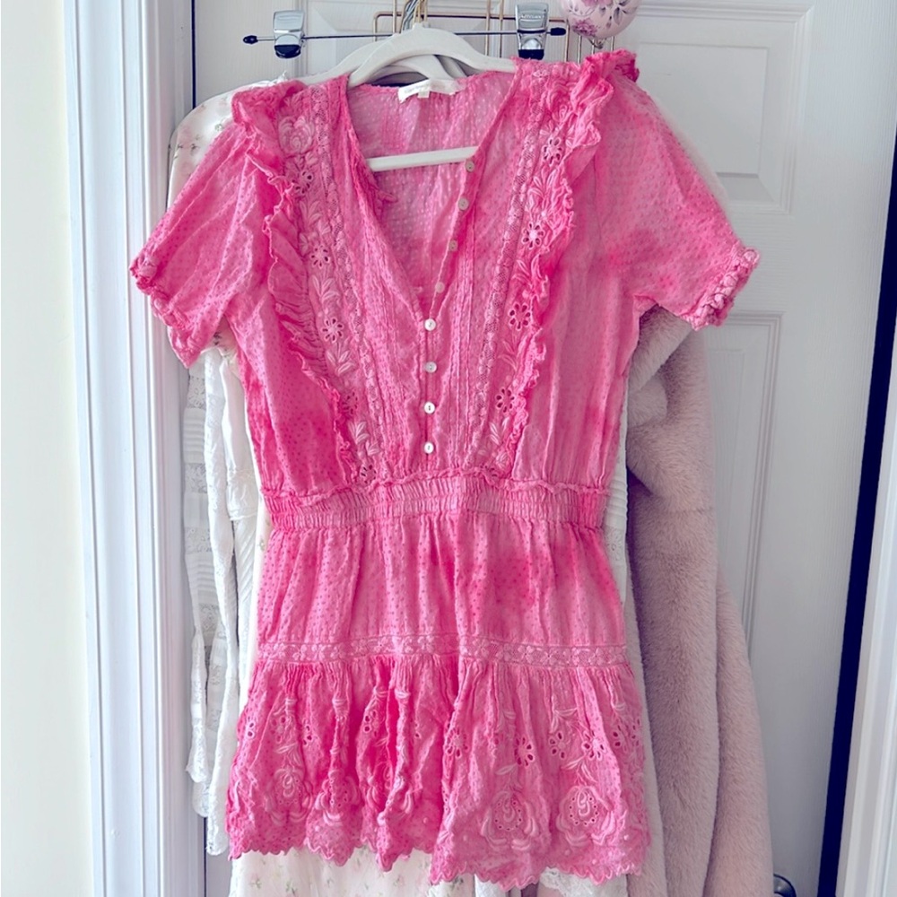 Loveshackfancy Shelton Mini Dress